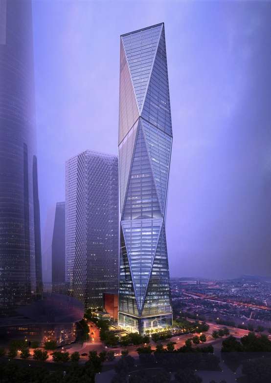 Photo:  Diagonal Tower Yongsan